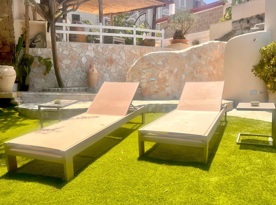 Garden view, Inner courtyard view, sunbed
