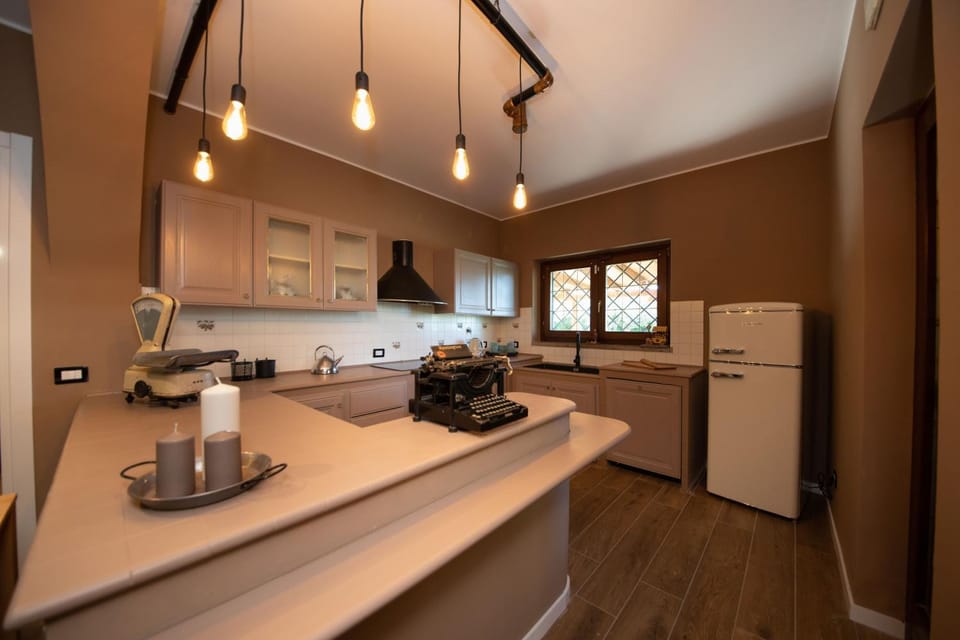 Kitchen or kitchenette, oven, stove