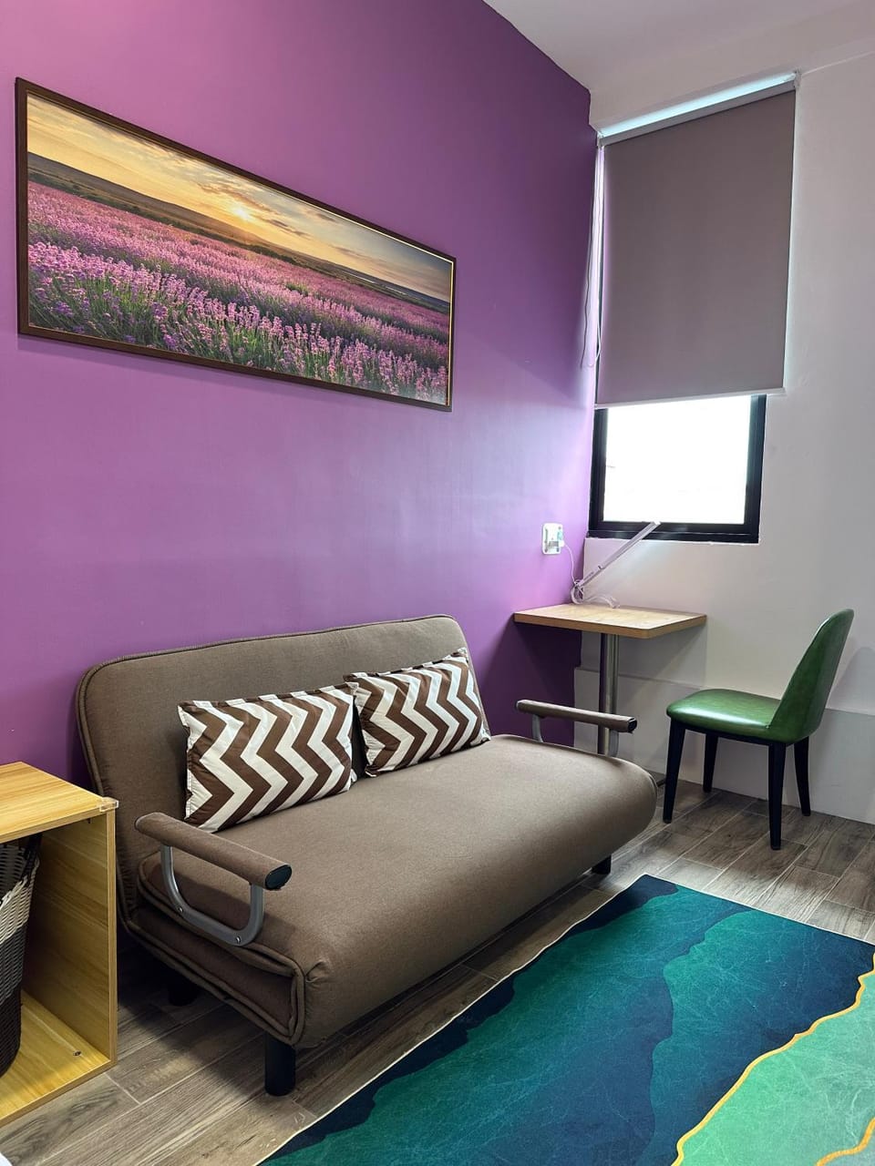 Lavender Theme Walk Up Apartment Matang Apartment in Kuching