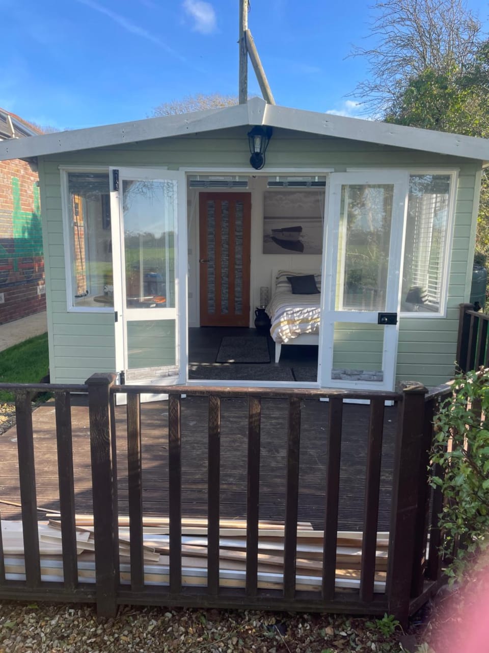 Ningwood Old Station Chalet Ningwood Isle of Wight Chalet in England