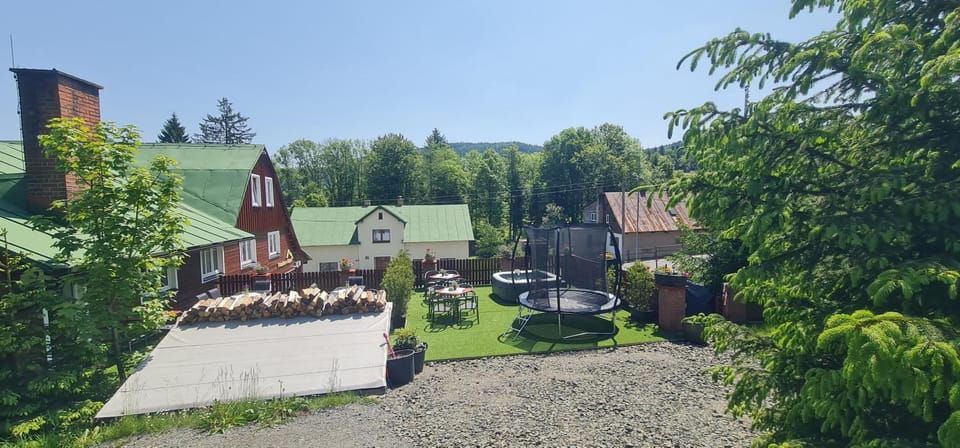 Property building, Garden view
