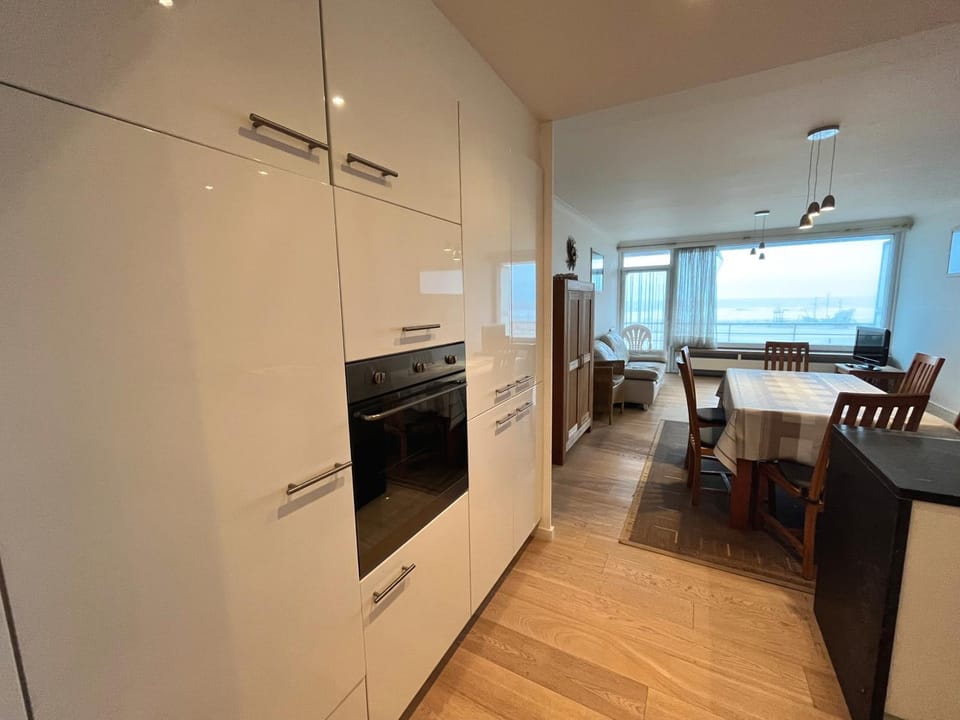 Kitchen or kitchenette, Dining area, oven, stove