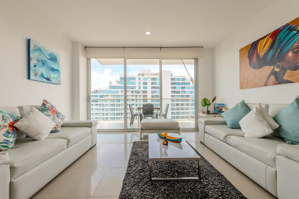 Spectacular Ocean View · Direct Beach Access Apartment in La Boquilla