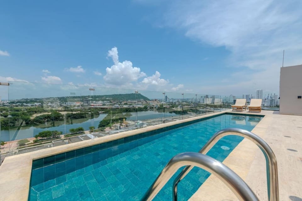 Brand-New Loft - Rooftop Pool - Old City Apartment in Cartagena
