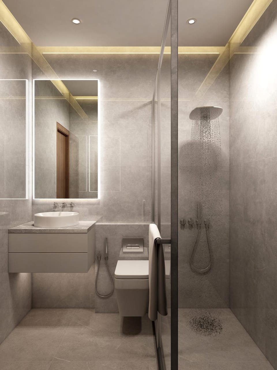 Shower, Toilet, Bathroom