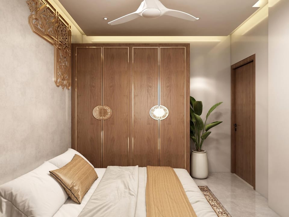 Bed, Photo of the whole room, Bedroom, wardrobe