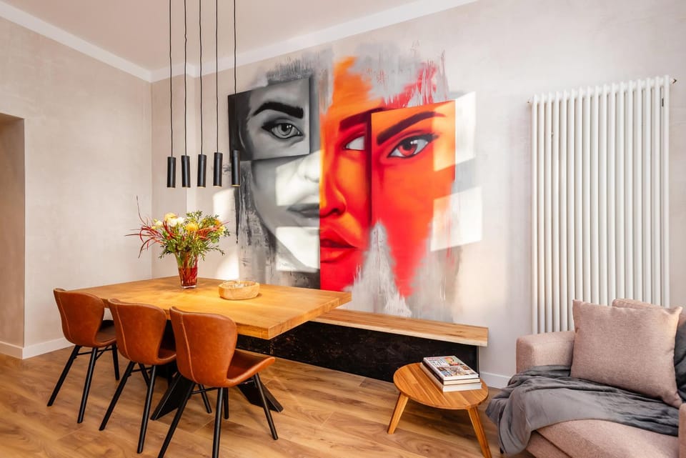 Trendy apartment at Ostkreuz Apartment in Berlin