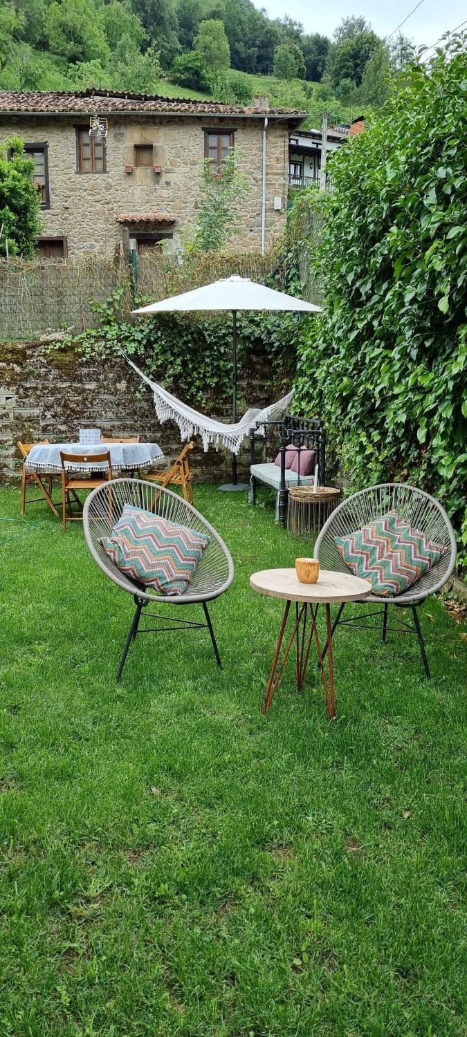 Natural landscape, Garden, sunbed