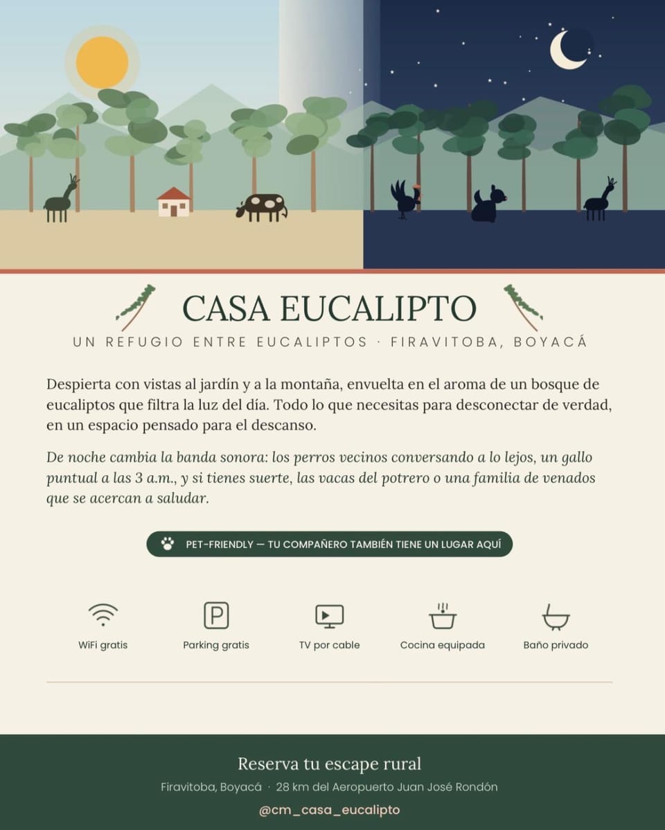 Casa Eucalipto Campground/ 
RV Resort in Boyaca