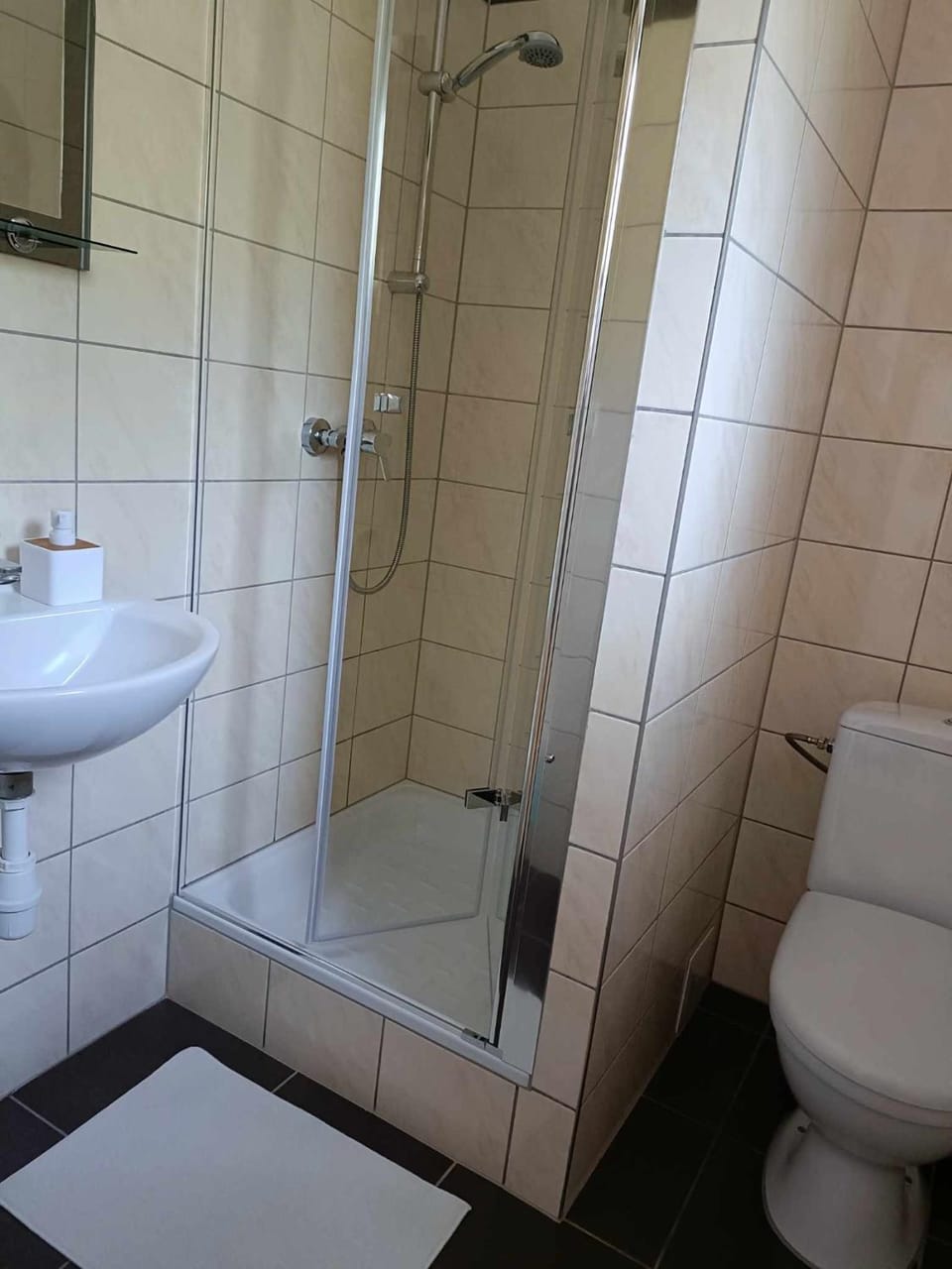 Shower, Toilet, Bathroom, towels
