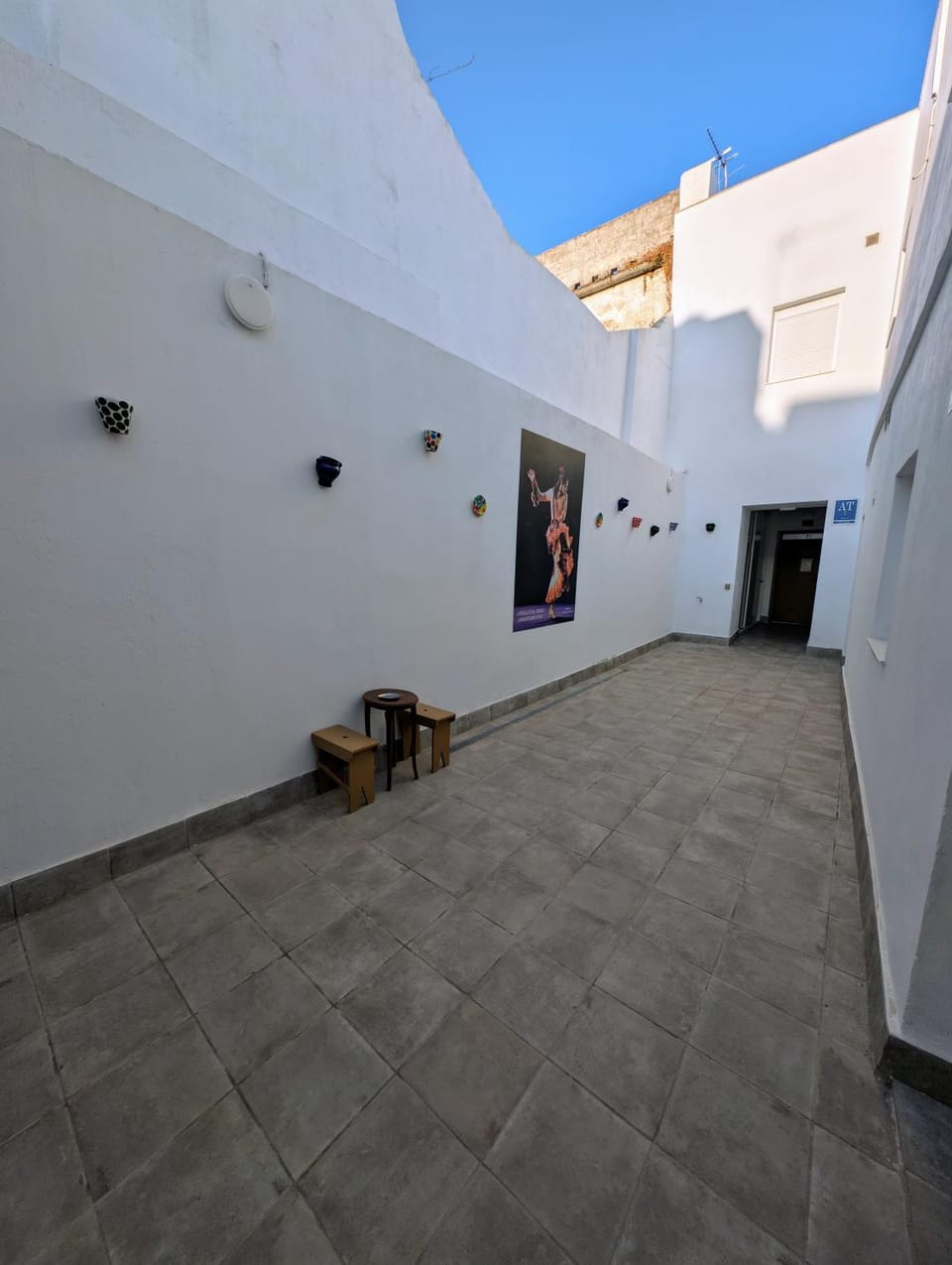 Patio, Inner courtyard view