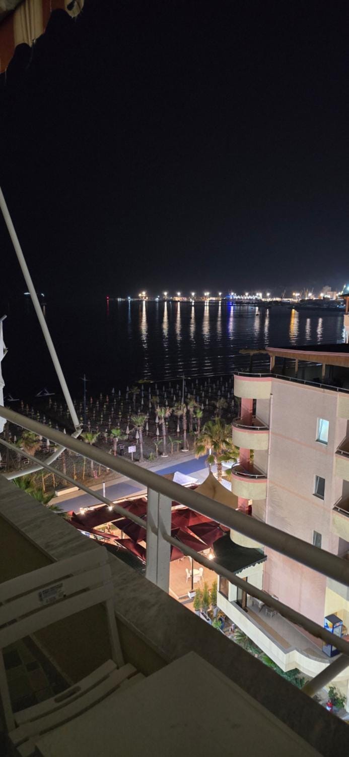 Night, Beach, City view