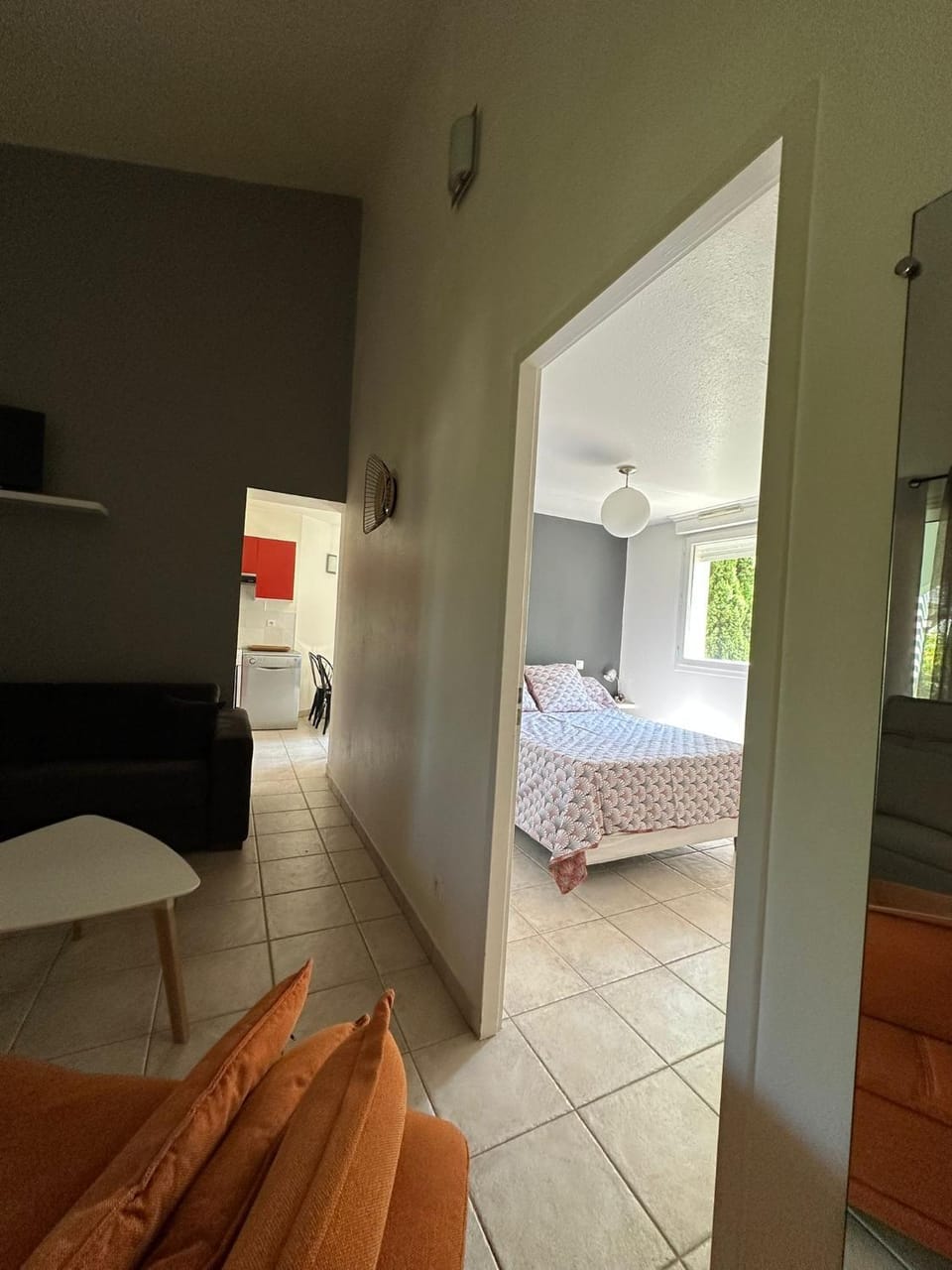 Living room, Bedroom