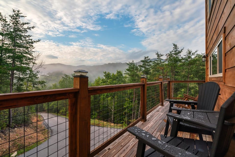 Day, Natural landscape, View (from property/room), Balcony/Terrace, Mountain view