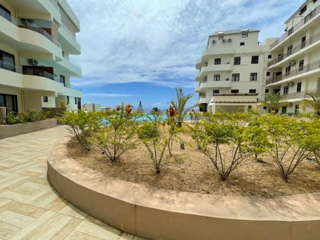 Property building, Garden view