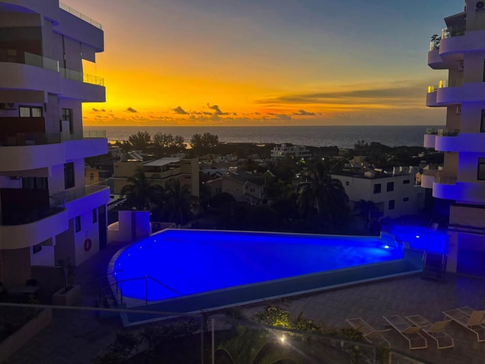 Sea view, Sunset