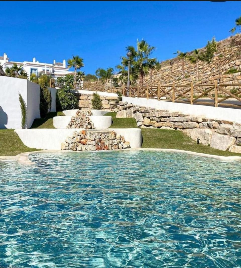 Natural landscape, Pool view, Swimming pool
