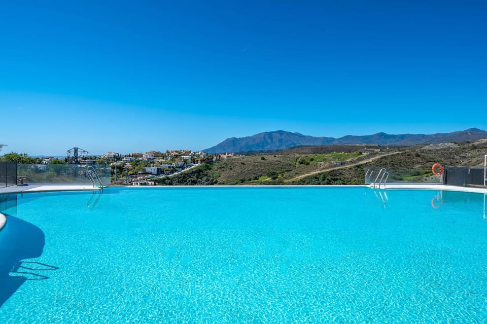 Natural landscape, Mountain view, Swimming pool