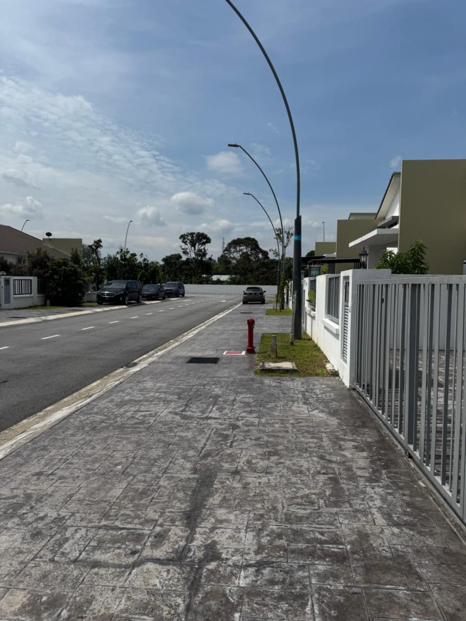 Quiet street view