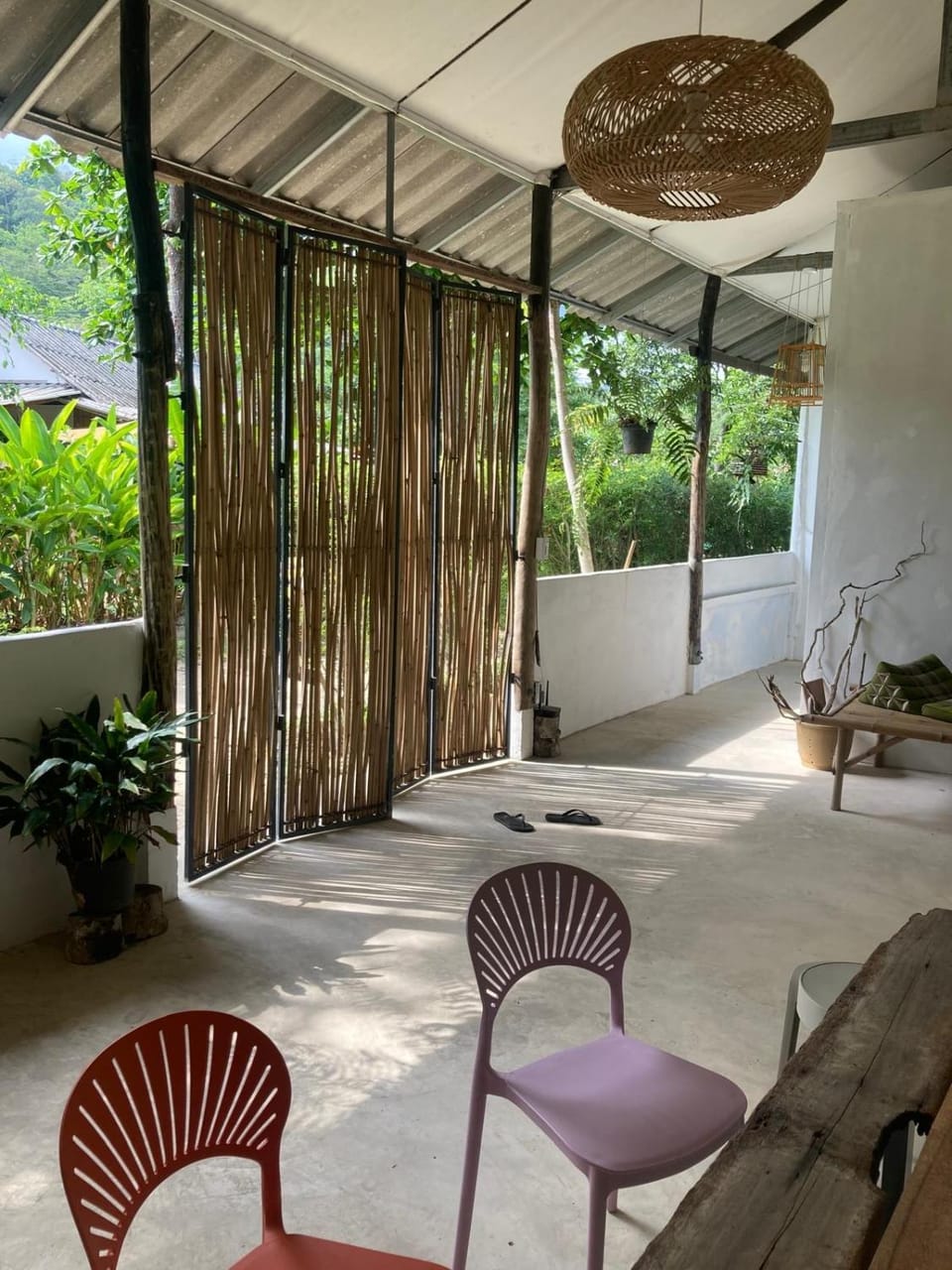 Patio, Living room, Seating area