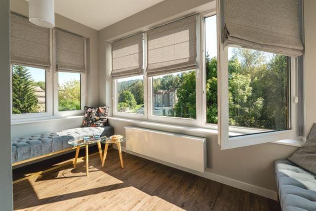Patio, Day, Garden, View (from property/room), Balcony/Terrace, Living room, Seating area, Dining area, Garden view