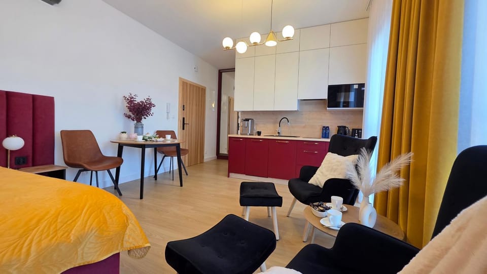 Boszkowo Horizon Park Apartament 15 "Bordowy" Apartment in Greater Poland Voivodeship