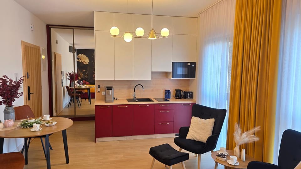 Boszkowo Horizon Park Apartament 15 "Bordowy" Apartment in Greater Poland Voivodeship
