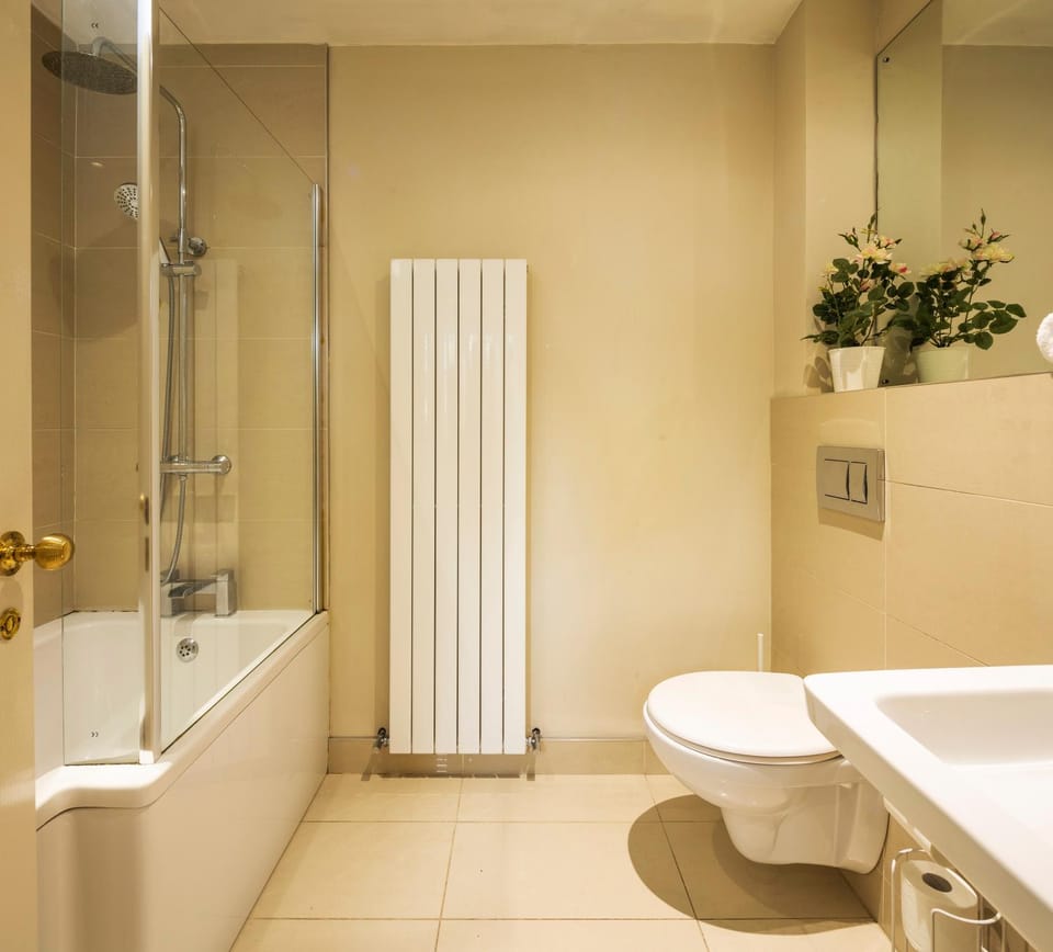 Shower, Toilet, Bathroom, towels