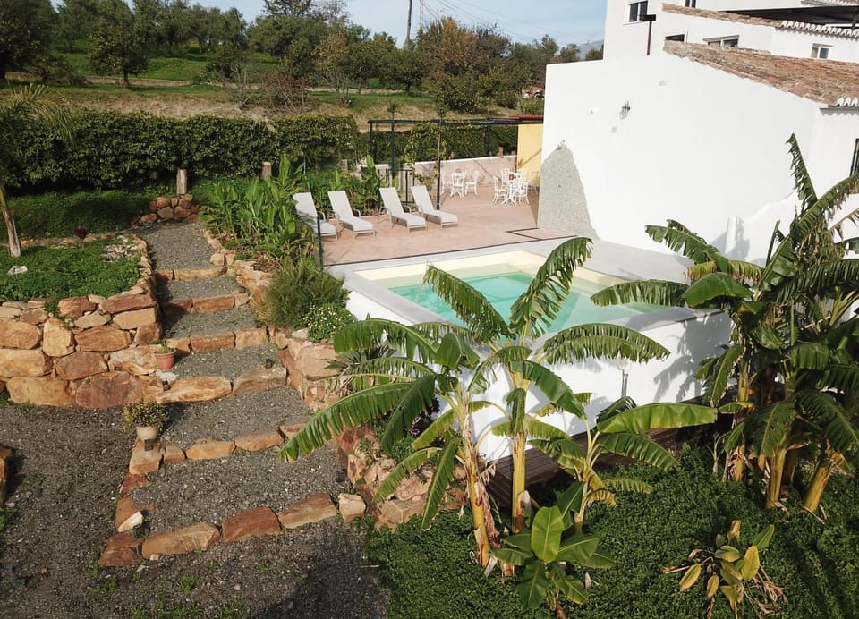 Facade/entrance, Garden, Balcony/Terrace, Swimming pool, sunbed