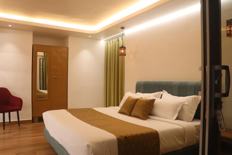 Bed, Bedroom, wardrobe