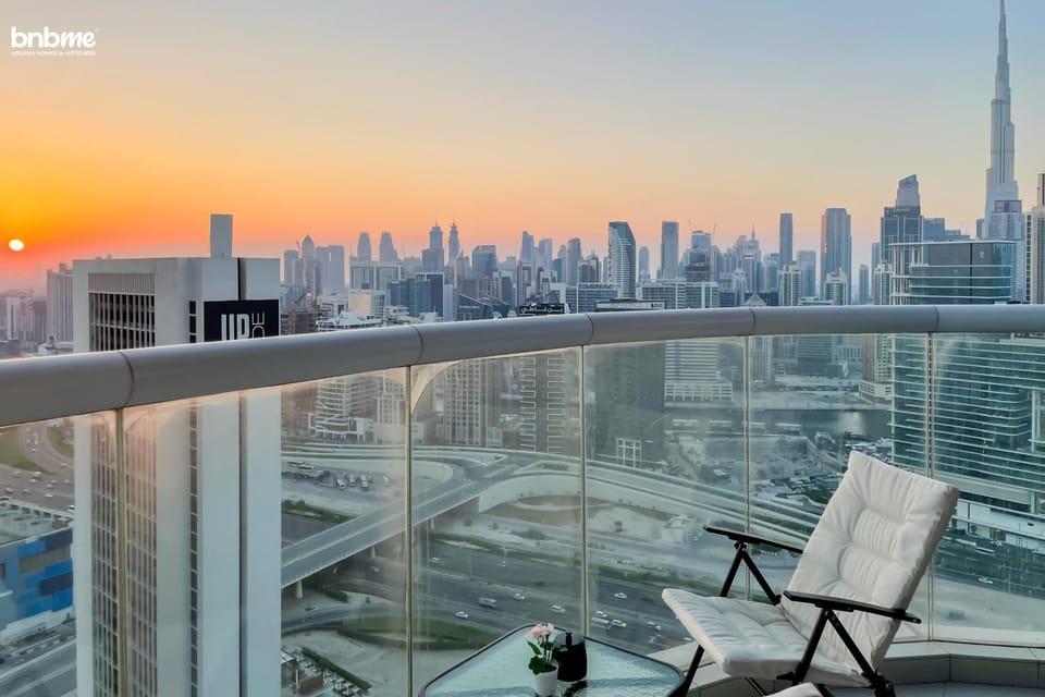 Day, View (from property/room), Balcony/Terrace, City view, Sunset