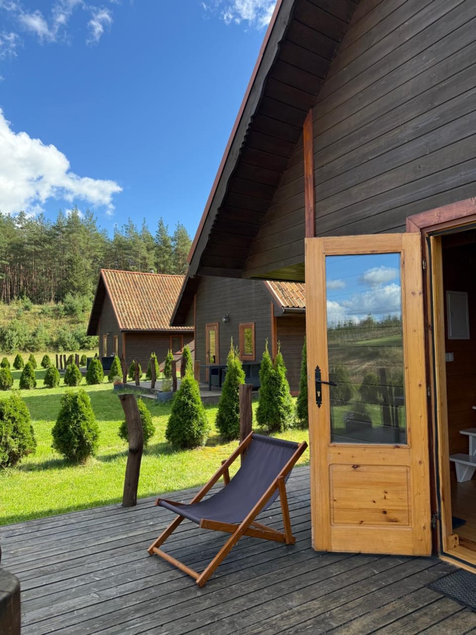 Oaza Mazurska - Domek z kominkiem House in Poland