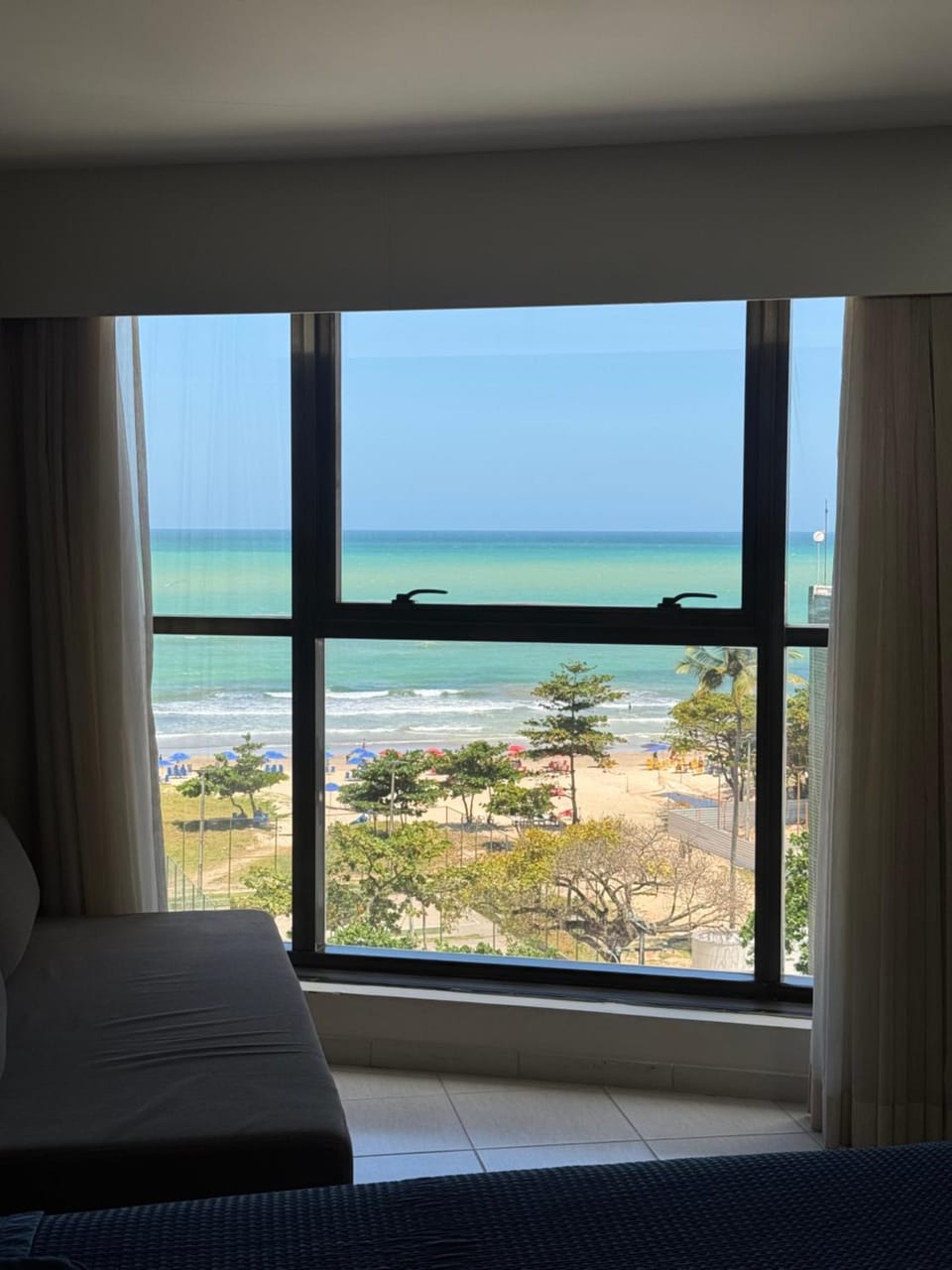 Flat com vista panorâmica do mar em Boa Viagem, Recife Apartment in Recife