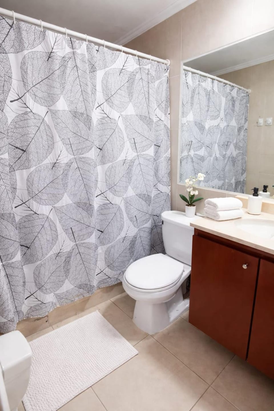 Bathroom, Bath, towels