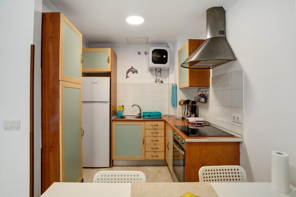 Kitchen or kitchenette, Living room