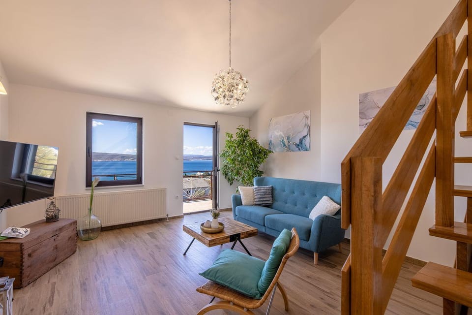 Modernes Apartment mit traumhaften Meerblick, nur 400 Meter zum Strand Apartment in Crikvenica