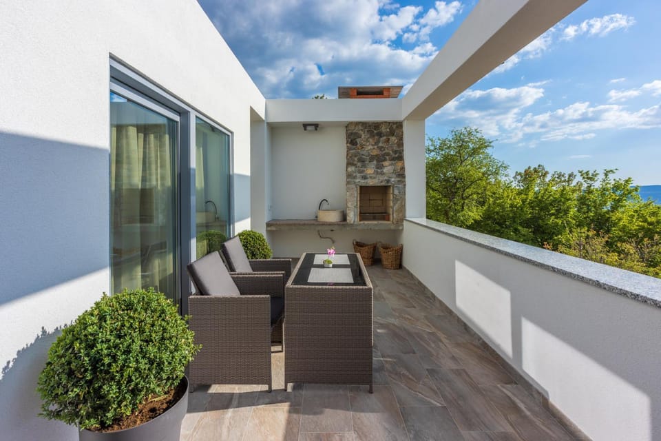 Einzigartige Casita mit Whirlpool, Sauna, Meerblick, Grill, Privatparkplatz House in Crikvenica