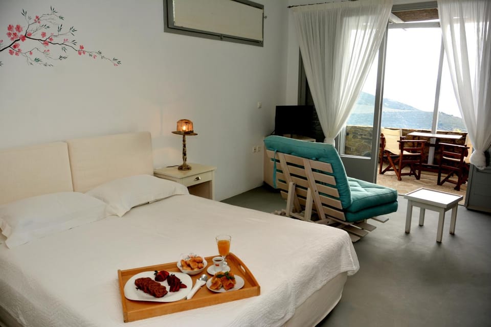 Bedroom, Sea view