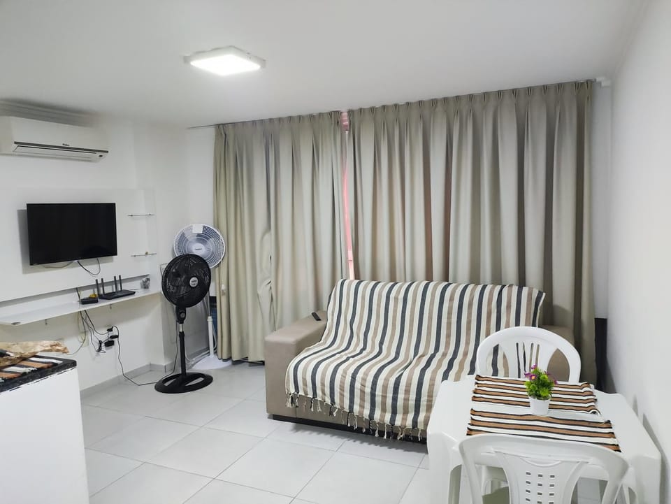 Living room, air conditioner