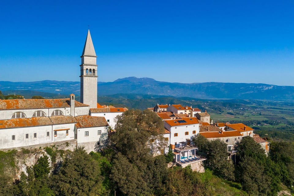 Modernes Apartment mit Panoramablick, Pool - inmitten von historischem Zentrum Apartment in Istria County