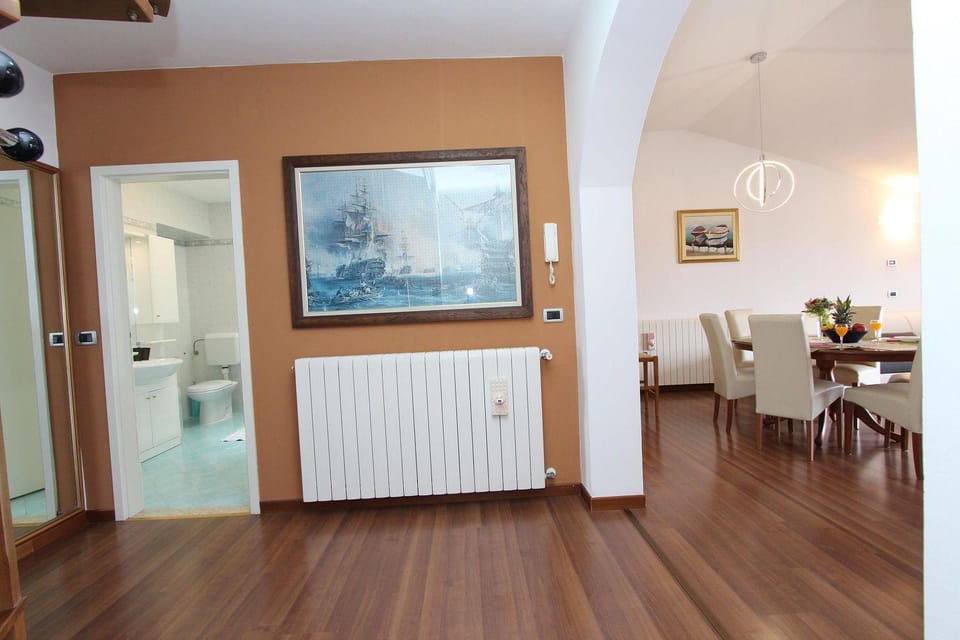 Bezauberndes Apartment mit Blick auf die Eufemia von Rovinj von der Dachterrasse Apartment in Rovinj