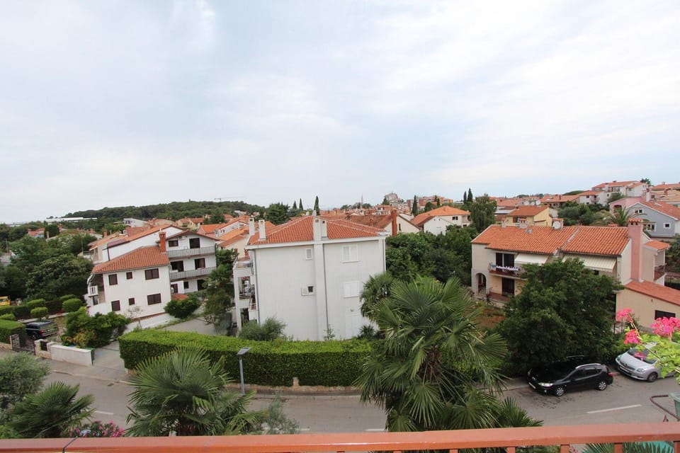 Bezauberndes Apartment mit Blick auf die Eufemia von Rovinj von der Dachterrasse Apartment in Rovinj