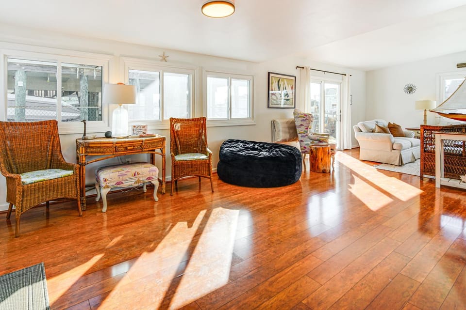 Canal-Front Home w/ Dock in Little Egg Harbor! House in Galloway