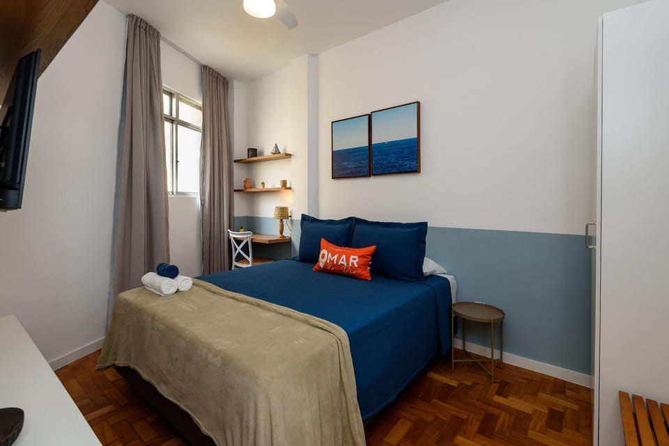 BDR&Living Room 200m from the Beach | NSC 919/902 Apartment in Rio de Janeiro
