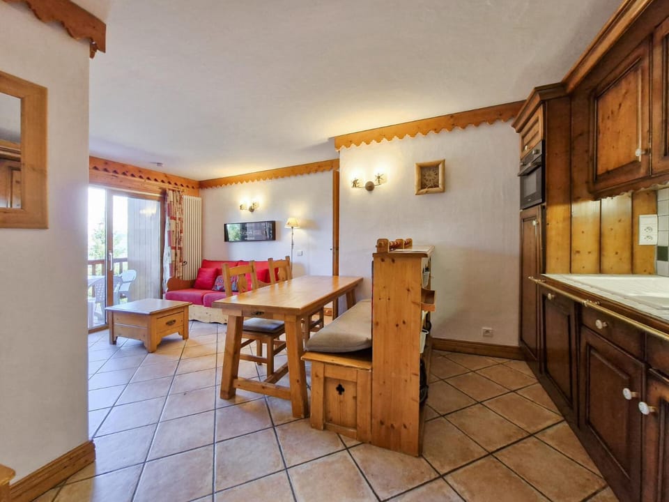 Résidence Roselend - Charmant appartement de 3 pièces situé dans une résidence au village du Chantel, proche des pistes et avec piscine. MAE-4441 Apartment in Landry