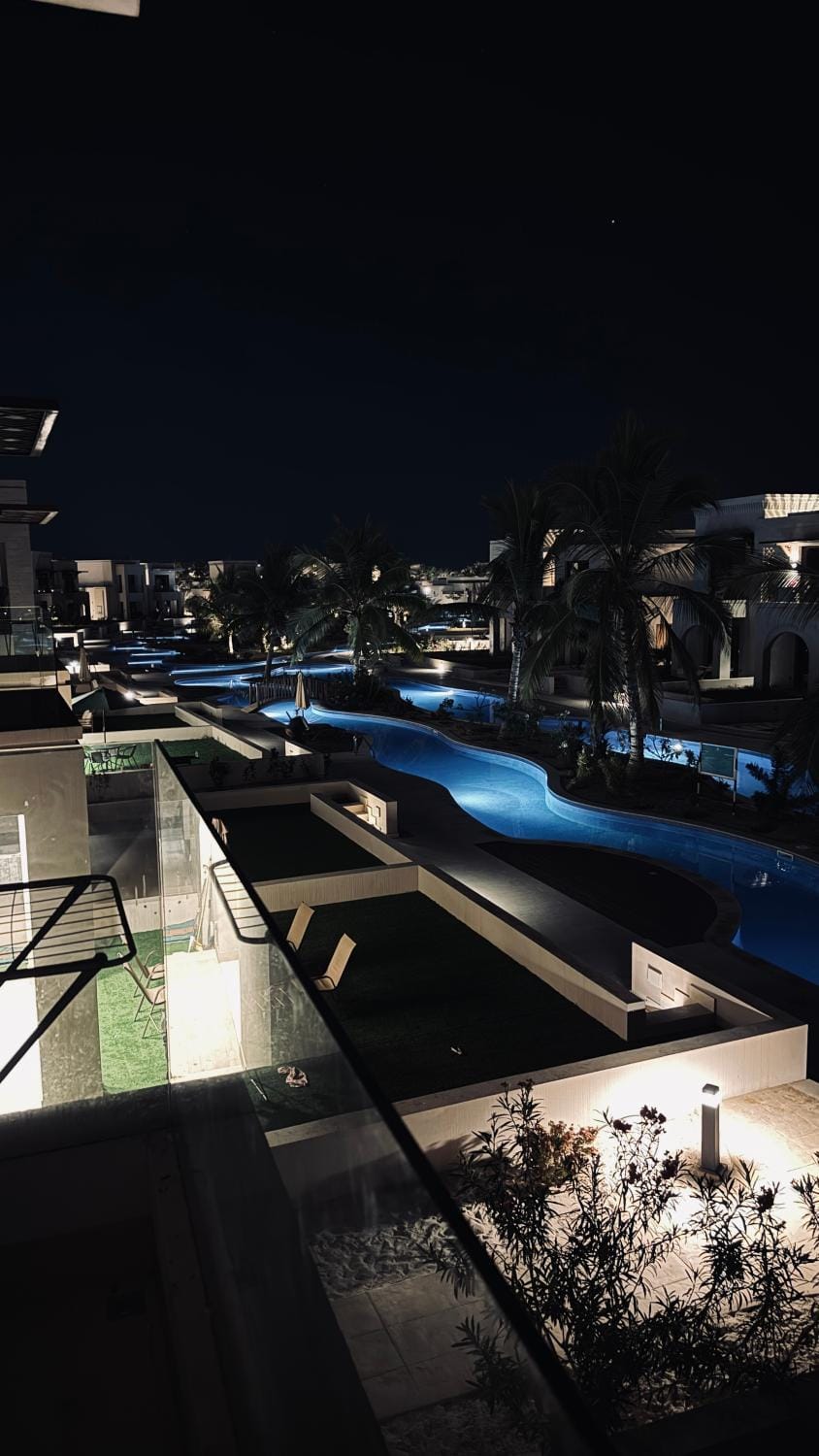 Property building, Night
