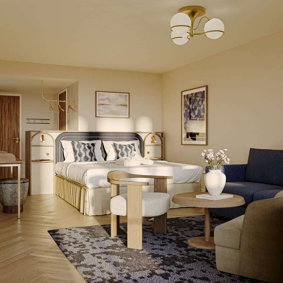 Bed, Photo of the whole room