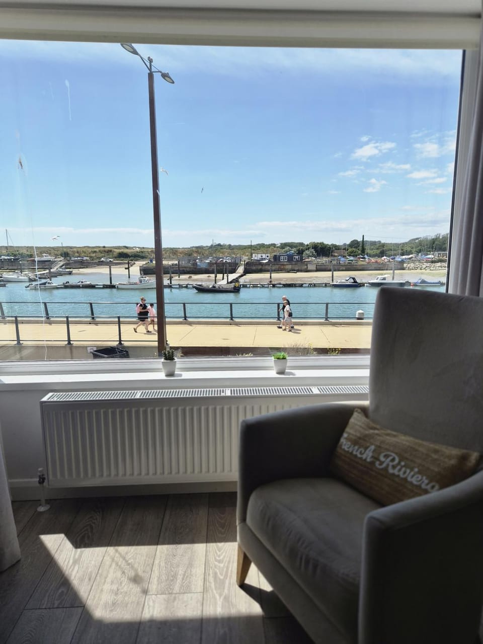 View (from property/room), Living room, Sea view