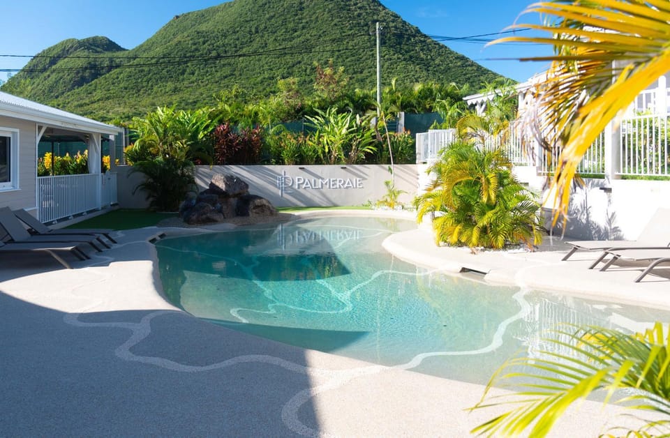 Natural landscape, Garden, Mountain view, Swimming pool, sunbed