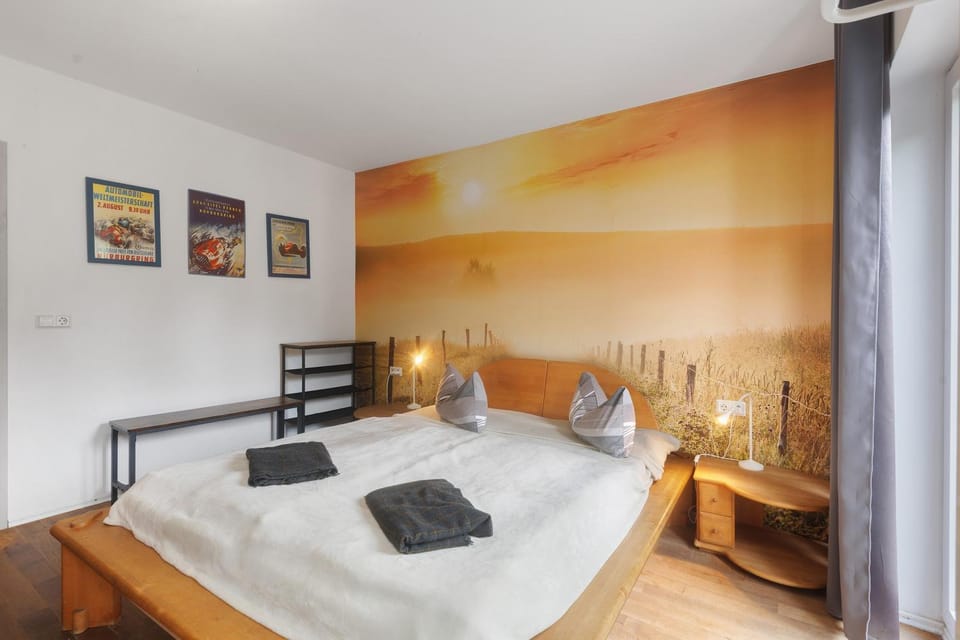 Property building, Living room, Bedroom